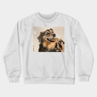 Smiling Collie Crewneck Sweatshirt